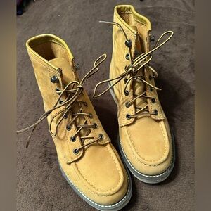 Carhartt Brown Leather Boots